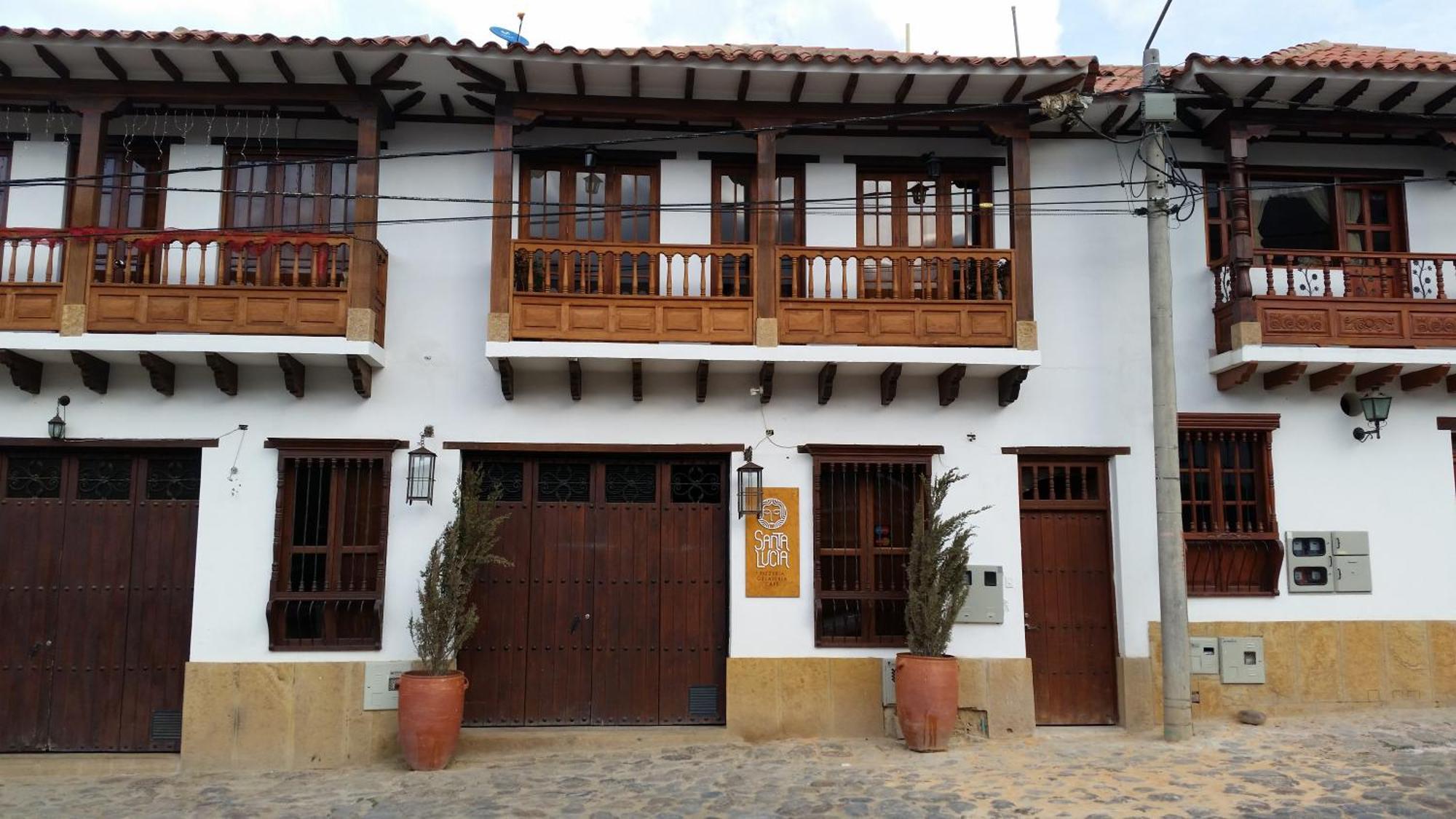 Casa Cantabria Hotel Вилья-де-Лейва Экстерьер фото